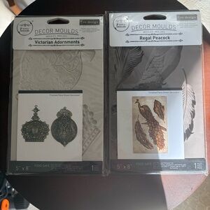 Re-Design Decor Moulds set of 5 NIP